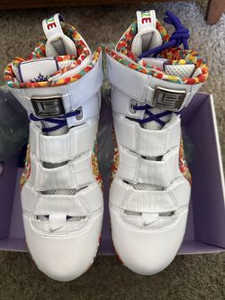 Nike Zoom Lebron 4 IV 'Fruity Pebbles' White Multicolor DQ9310-100