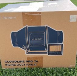 AC Infinity Cloudline Pro T4 Inline Duct Fan 4 inch