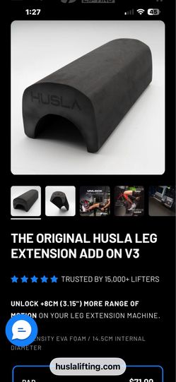HUSLA Leg Extension Foam