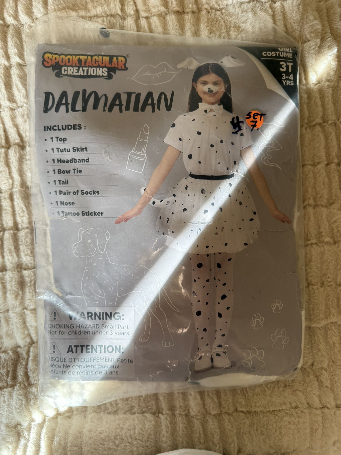 Dacmatian Halloween Costume For Kids 