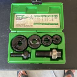 Greenlee SlugoButser Knockout Punch Set