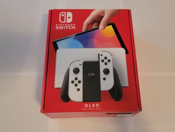 Nintendo Switch OLED White Console - Brand New