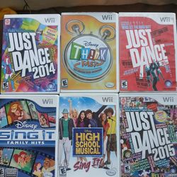 Wii Singing And Dancing Bundle