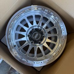 RR7-H MONOFORGED 2.0 HYBRID BEADLOCK WHEEL | BRUSHED ALUMINUM