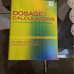 Dosage Calculations Fourth Edition 
