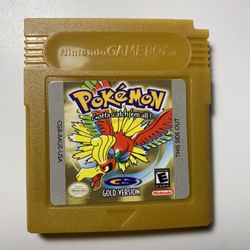 Pokemon Gameboy Game Gold Version