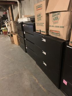 Filing cabinets