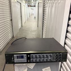 Rockville RCS180-6 180W PA Amplifier – 70V / 100V Commercial Rack Amp