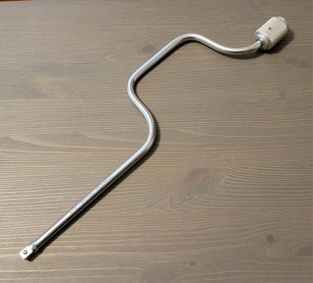 Vintage 1950s Armstrong Armaloy Speedwrench, ⅜" Drive, EUC. All Alloy Steel