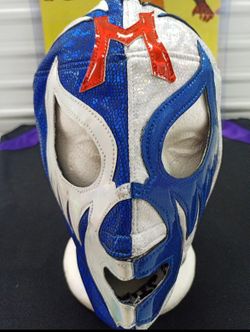 MIL TWO SIDED MEXICAN SEMI PRO WRESTLING LUCHA LIBRE MASK