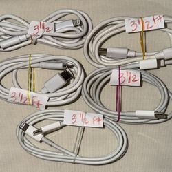 3.5 Ft. iPhone/Ipad Chargers 