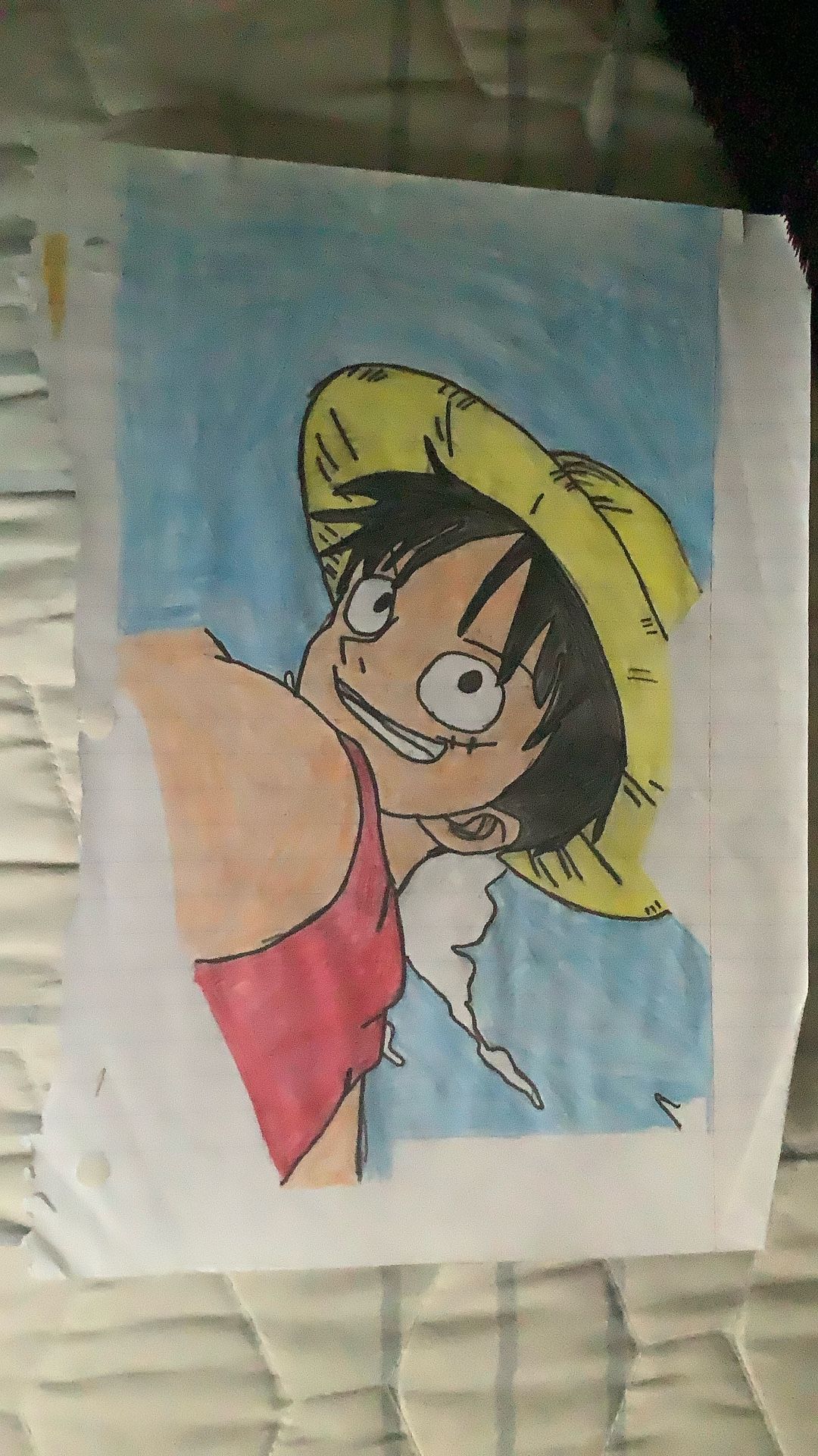 My masterpiece art Luffy