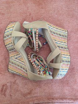 Wedge sandals