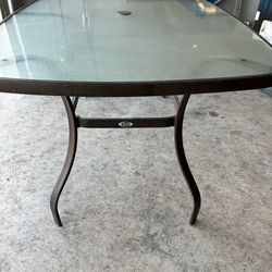 Harbor bay Glass Table