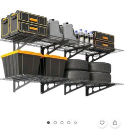 Garage wall shelves 2pk