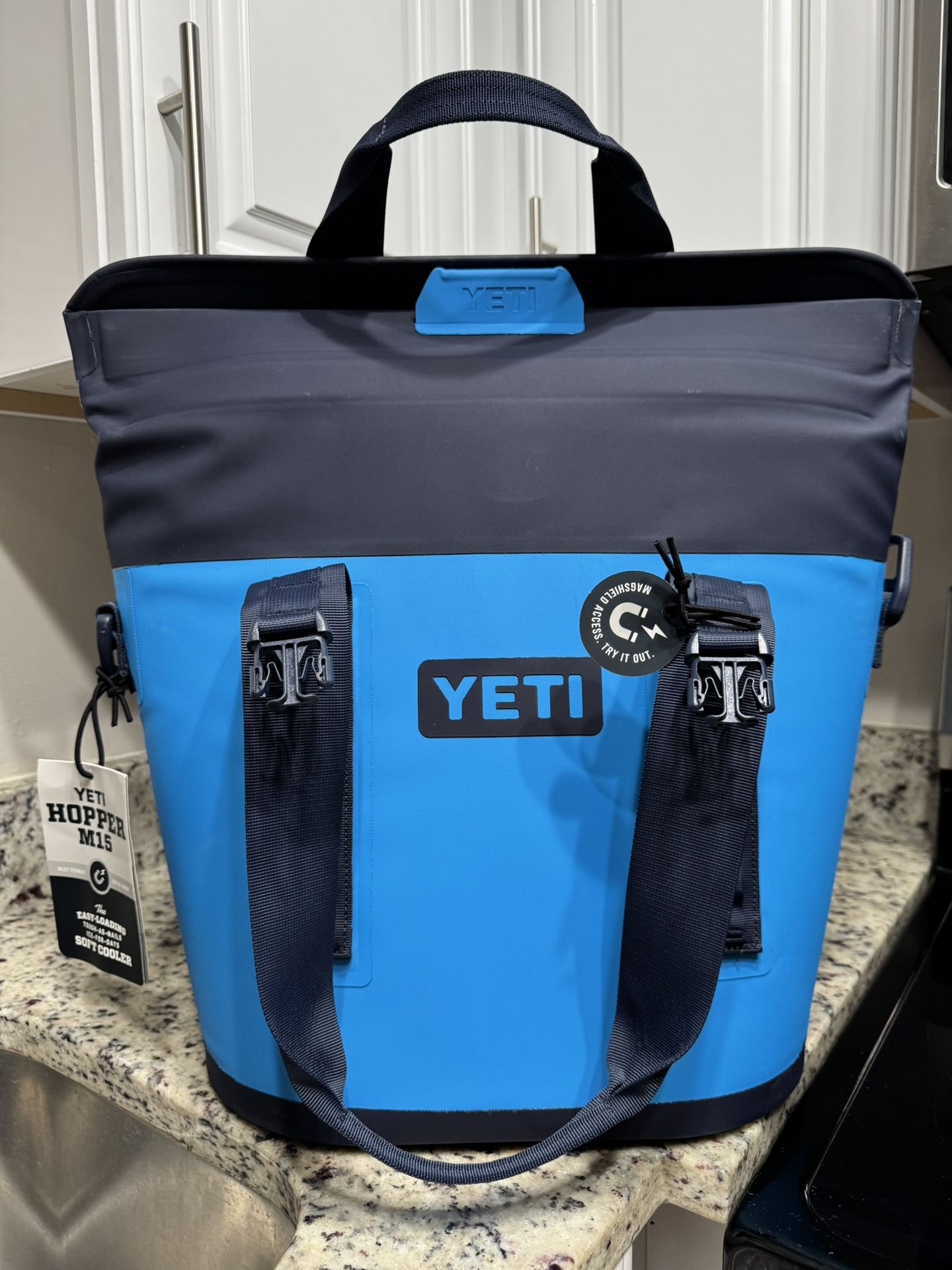 Brand New YETI Hopper M15 Cooler - Blue - $150