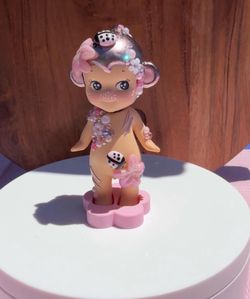 Sonny angel pink marine monkey figure