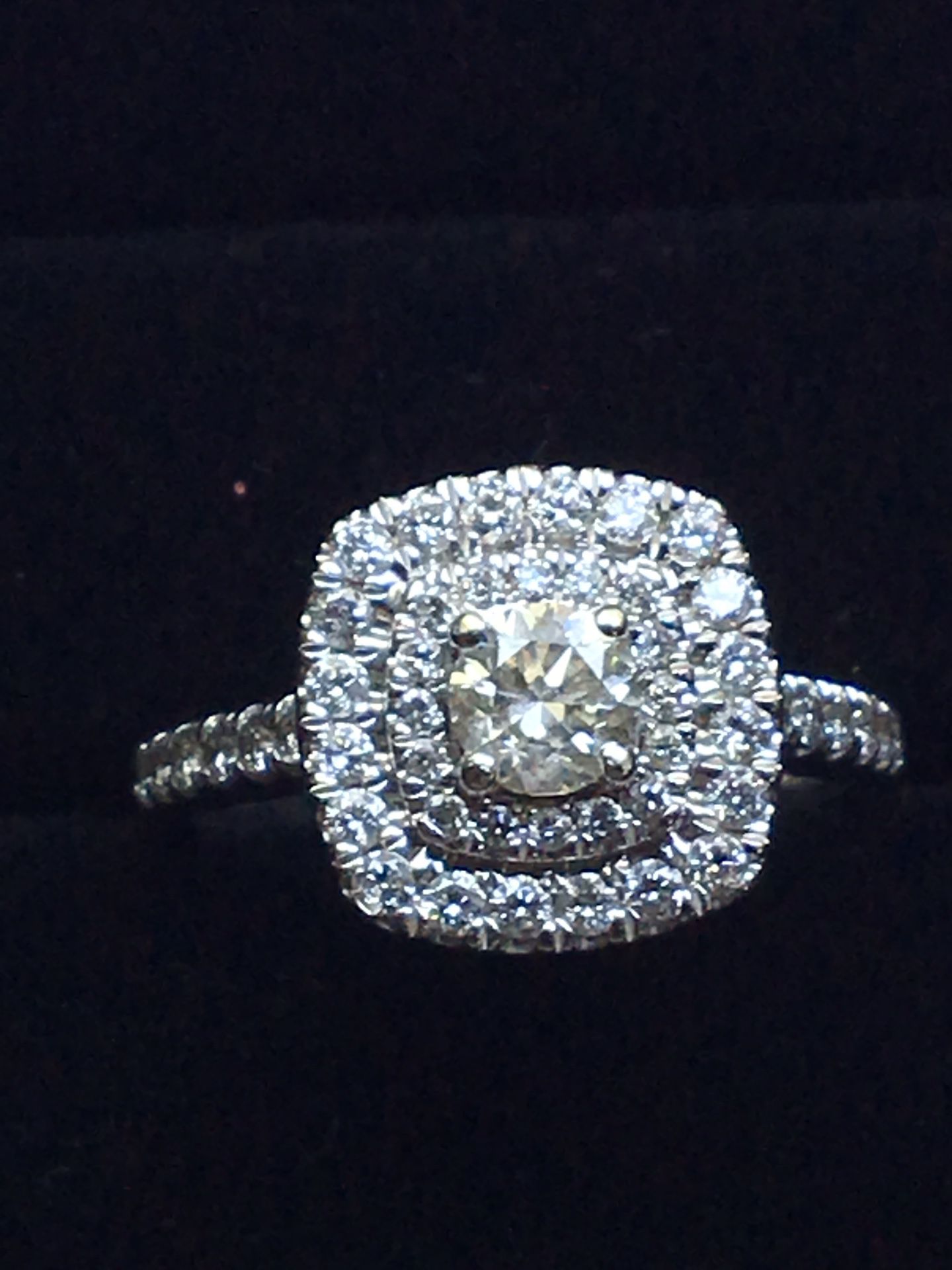 1 ctw zales halo engagement ring