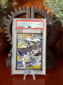 Pokemon 2026 ASC Mega Froslass ex #265 PSA 10