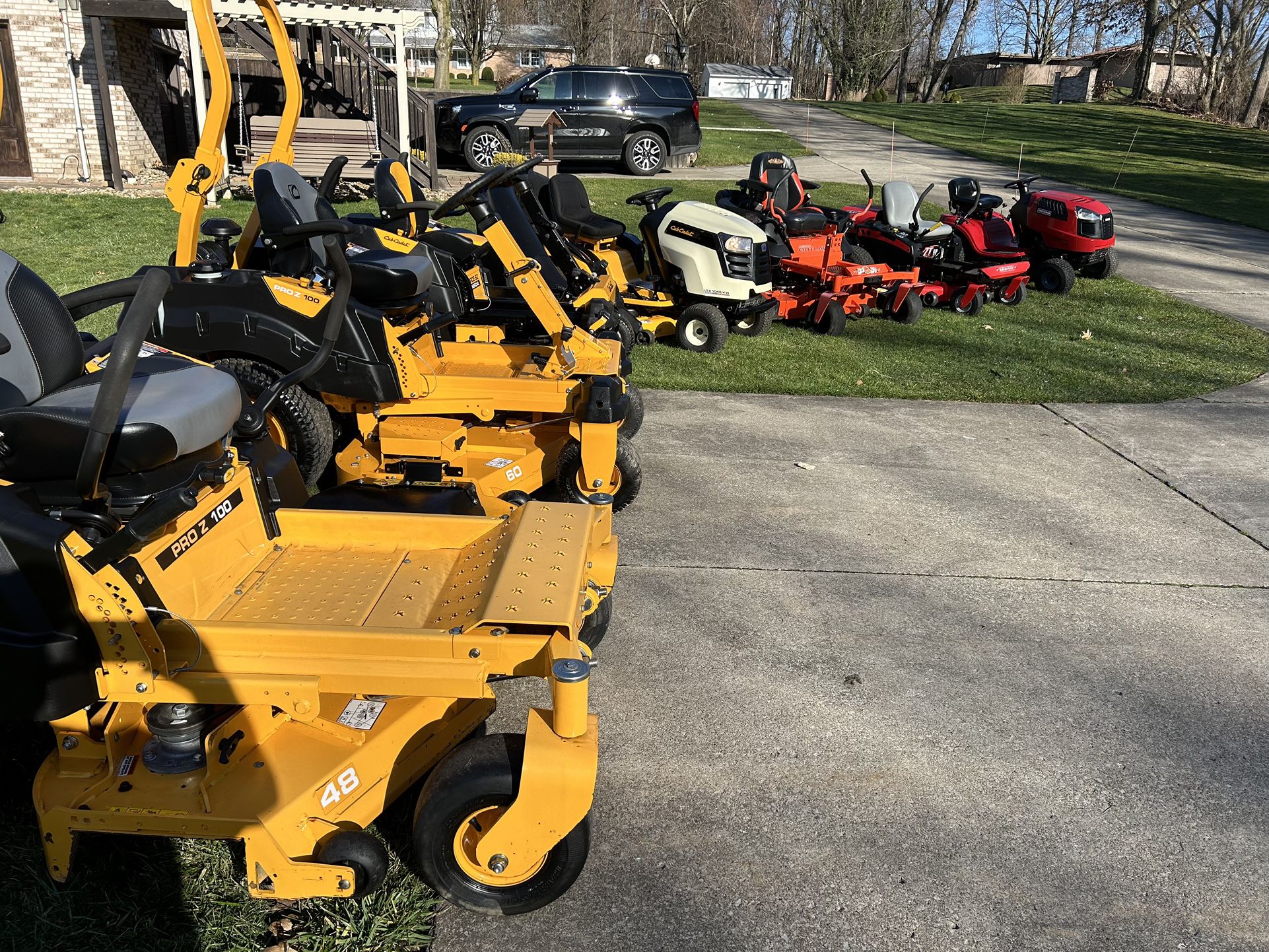 Zero turns And Riding Mowers Forsale 