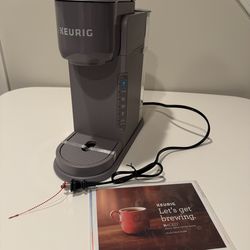 Keurig K-Iced Single-Serve Coffee Maker, 42oz Reservoir, Arctic Gray OB