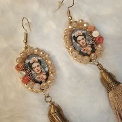 Aretes Artesanales FRIDA KAHLO 