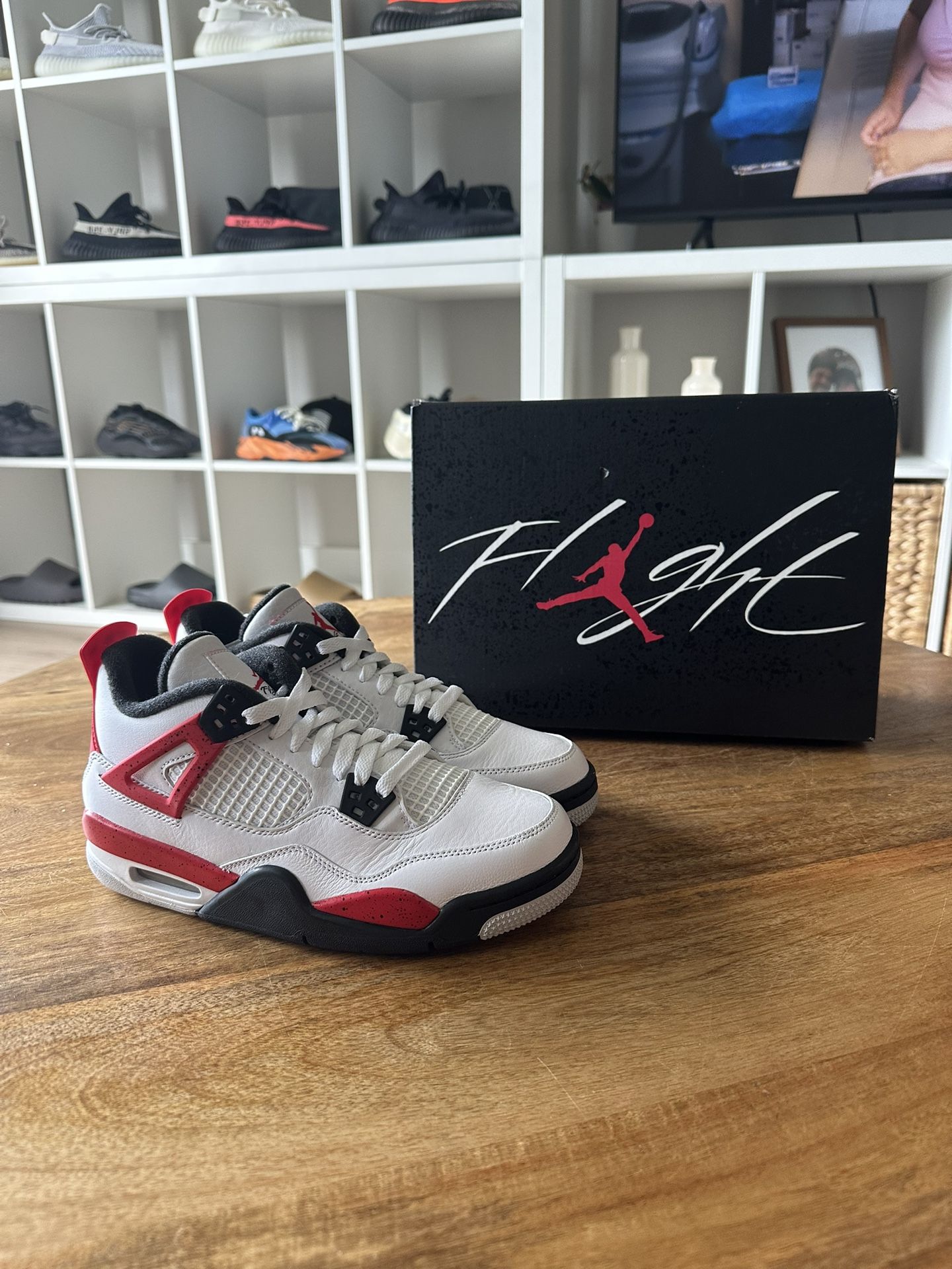 Jordan 4 Red Cement Size 9.5 Deadstock