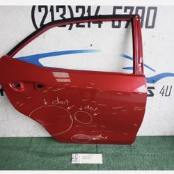w/dents 2014 - 2015 - 2016 - 2017 - 2018 TOYOTA COROLLA REAR RIGHT DOOR OEM AY29473