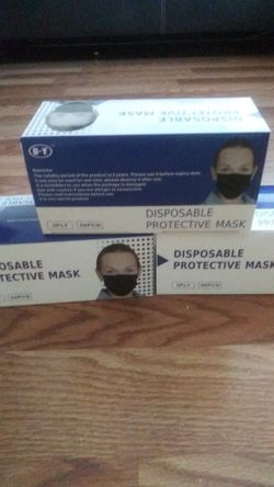 Face Masks 3 Layers $25 for3 boxes With 50 Masks