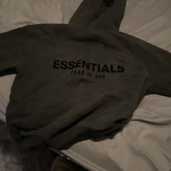 Black Essential Hoodie
