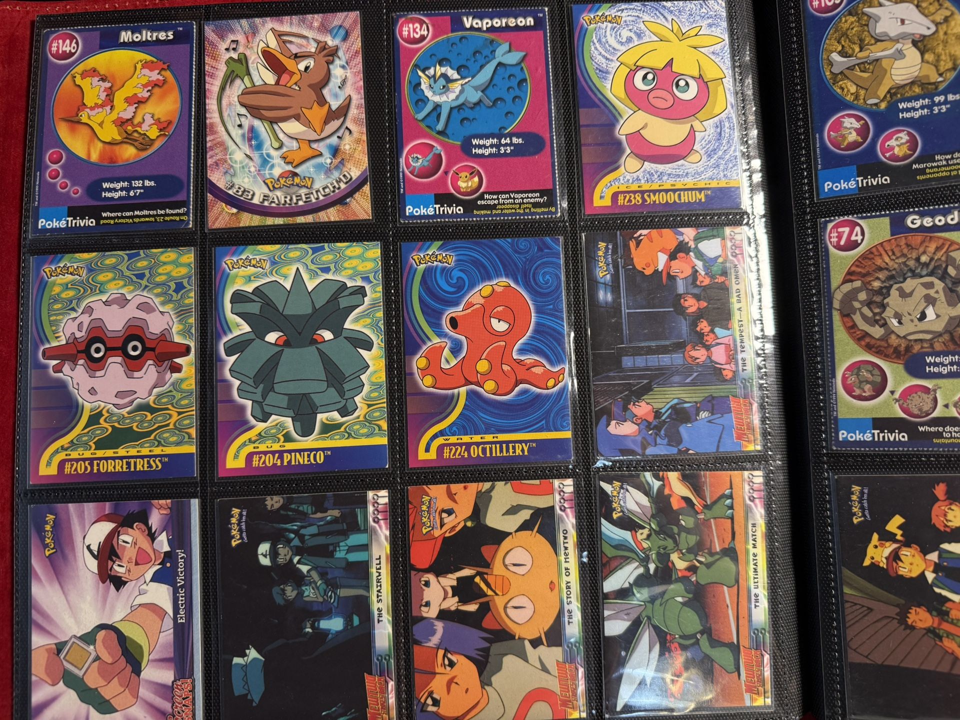 Pokemon Card WOTC / TOPPS Vintage Binder Collection