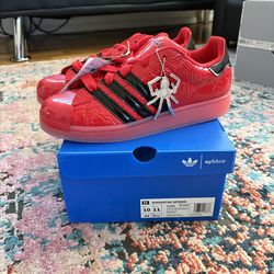 DS Adidas Superstar Sp5er Red Black