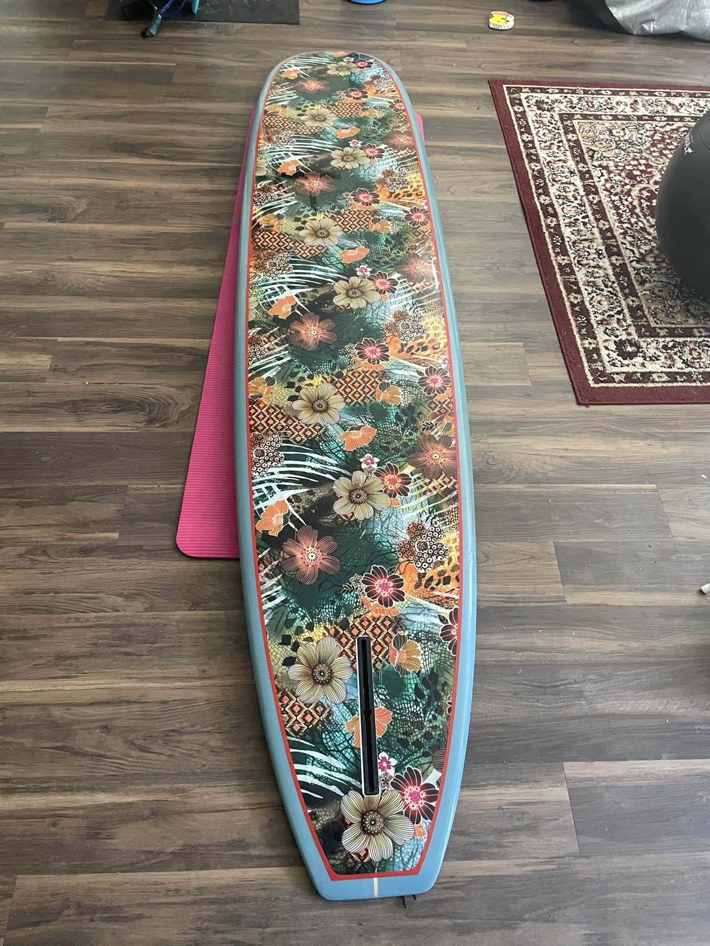 9’ Longboard Surfboard - Ohana Kemp