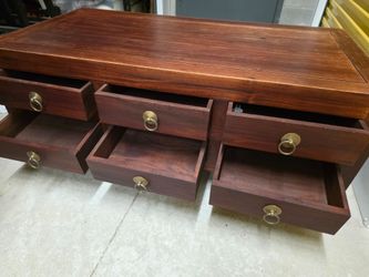 Apothecary Coffee Table, solid hard wood