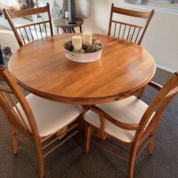 Dining table with chairs