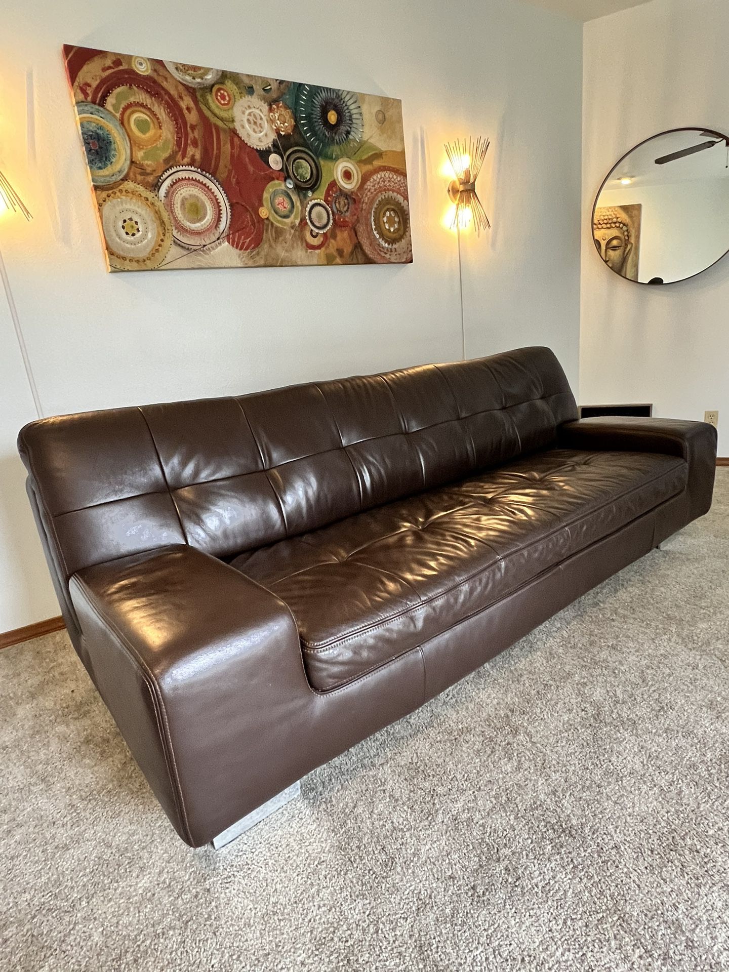 Schillig Leather Sofa