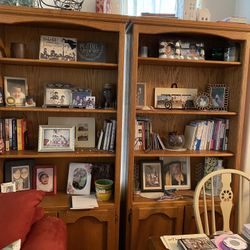 Wooden Bookshelves 