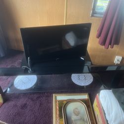 Black TV Stand 