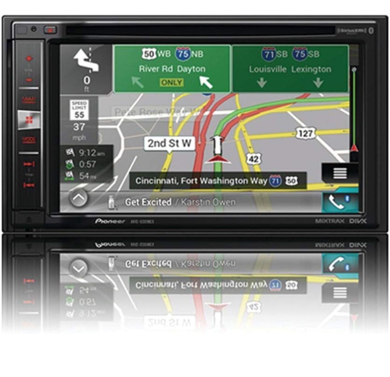 Pioneer AVIC-5201NEX In-Dash Navigation AV Receiver with 6.2" WVGA Touchscreen Display