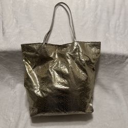 Carlos Falchi Gold Bag