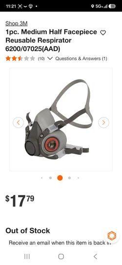 Dust mask by 3M $5 each