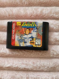 Rare The Punisher Sega Genesis Cartridge