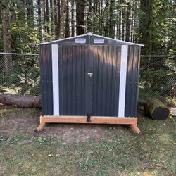 Metal shed