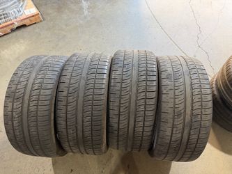 295/40/22 set of 4 used tire