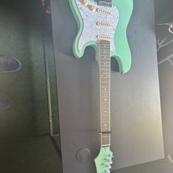 Fender Stratocaster-style electric guitar