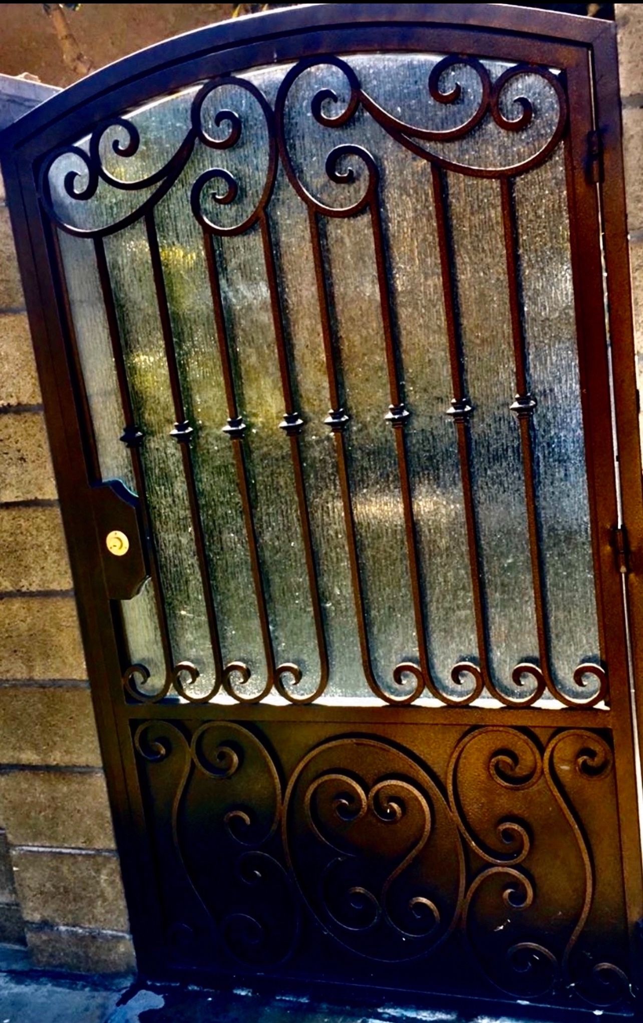 Custom Made side iron Gates 