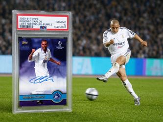 🔥 Roberto Carlos Auto /25 PSA 10 — Leyenda Real Madrid — Rare GEM MINT 🔥