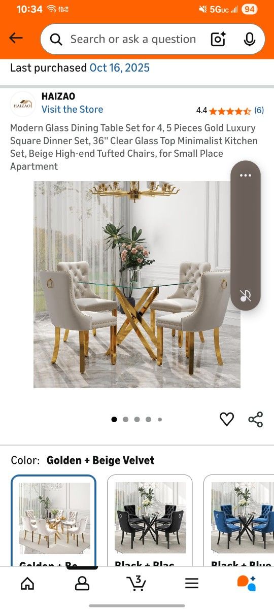 Dining Table With Chairs
