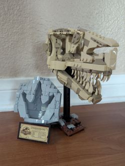 LEGO Jurassic World T. Rex Dinosaur Fossil Skull