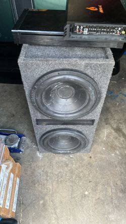 Speakers And Amps